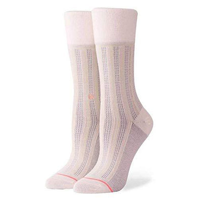 Stance Stripe Down Cream MD (Women's Shoe 8-10.5) Socks